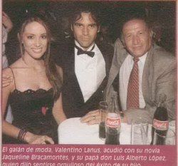 jackie valentino y su papa